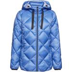 Hellblaue Gesteppte Esprit Stehkragen Winterjacken mit Kapuze für Damen Größe S für den für den Winter 
