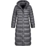 Graue Gesteppte BLAUER Damensteppmäntel & Damenpuffercoats mit Reißverschluss aus Polyamid - versandkostenfrei 