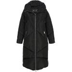 Schwarze Gesteppte Casual Alba Moda Maxi Damensteppmäntel & Damenpuffercoats aus Kunstfaser Größe XS 