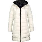 Reduzierte Weiße Gesteppte Alba Moda White Maxi Damensteppmäntel & Damenpuffercoats aus Kunstfaser Größe XS 