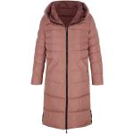 Rosa Unifarbene Alba Moda Maxi Damensteppmäntel & Damenpuffercoats aus Kunstfaser Größe XS 