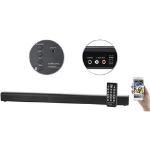 Stereo-Soundbar, Bluetooth 4.0, Koaxial, Stereo-Cinch & AUX, 60 Watt