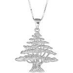 Sterling Silber Libanesischer Zedernbaum des Leben