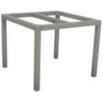Anthrazitfarbene Stern Tischgestelle & Tischkufen aus Aluminium Breite 50-100cm, Höhe 50-100cm, Tiefe 50-100cm 