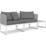 Weiße Stern Lounge Gartenmöbel & Loungemöbel Outdoor aus Aluminium 
