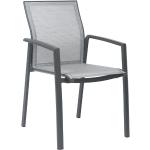 Anthrazitfarbene Stern Gartenstühle Metall aus Polyrattan Breite 50-100cm, Höhe 50-100cm, Tiefe 50-100cm 