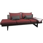 Reduzierte Rote Stern Gartensofas & Outdoor Sofas aus Aluminium Breite 200-250cm, Höhe 50-100cm, Tiefe 50-100cm 