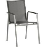 Silbergraue Moderne Stern Top Gartenstühle Metall aus Metall stapelbar Breite 50-100cm, Höhe 50-100cm, Tiefe 50-100cm 