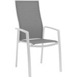 Silberne Stern Gartenstühle Metall pulverbeschichtet aus Polyrattan stapelbar Breite 100-150cm, Höhe 100-150cm, Tiefe 50-100cm 