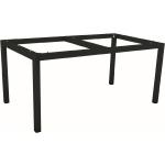 Schwarze Stern Tischgestelle & Tischkufen matt aus Aluminium Breite 150-200cm, Höhe 150-200cm, Tiefe 50-100cm 