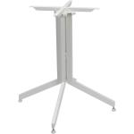 Weiße Stern Tischgestelle & Tischkufen pulverbeschichtet aus Aluminium Breite 50-100cm, Höhe 50-100cm, Tiefe 50-100cm 