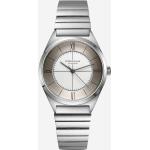 Silberne Sternglas Armbanduhren aus Edelstahl 