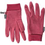 Rote Sterntaler Kinderfingerhandschuhe aus Baumwolle maschinenwaschbar für Mädchen Größe 5 für den für den Winter 