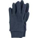 Marineblaue Sportliche Fingerhandschuhe aus Fleece für Herren 