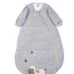 Graue Sterntaler Stanley Babyschlafsäcke mit Reißverschluss für Babys 