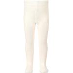 Weiße Unifarbene Sterntaler Kinderstrumpfhosen aus Baumwolle Größe 92 