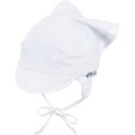Weiße Sterntaler Kindersonnenhüte & Kindersommerhüte ohne Verschluss aus Baumwolle 43 für Mädchen für den für den Sommer 