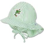 Grüne Kindersonnenhüte & Kindersommerhüte aus Baumwolle 47 für Babys für den für den Sommer 