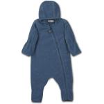 Blaue Sterntaler Fleece-Overalls für Kinder mit Reißverschluss aus Fleece maschinenwaschbar für Babys Größe 56 