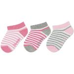 Pinke Motiv Sterntaler Sneakersocken & Füßlinge für Kinder aus Baumwolle maschinenwaschbar für Mädchen Größe 34 3-teilig 