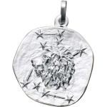 Silberne Löwe-Anhänger mit Löwen-Motiv für Damen 