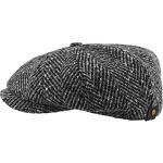 Schwarze Stetson Ripsbandhüte aus Baumwolle 61 für Herren Größe XXL 