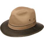 Braune Stetson Rollhüte aus Baumwolle 57 für Herren Größe XL 