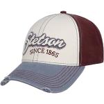 Cremefarbene Vintage Stetson Snapback-Caps für Herren Größe XXL für den für den Herbst 