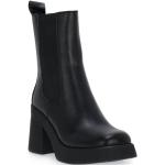 Schwarze Steve Madden Ankle Boots & Klassische Stiefeletten für Damen Größe 38,5 