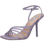Lavendelfarbene Elegante Sandaletten aus Kunstleder Größe 40 