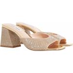 Goldene Steve Madden High Heels & Stiletto-Pumps aus Textil für Damen Größe 36 