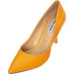 Reduzierte Orange Steve Madden High Heels & Stiletto-Pumps aus Leder für Damen Größe 37 für den für den Herbst 