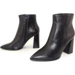Schwarze Steve Madden High Heel Stiefeletten & High Heel Boots aus Kunstleder für Damen Größe 39 
