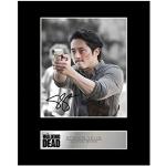 Steven Yeun, Glenn Rhee Signiertes Foto mit Passepartout, The Walking Dead #2, signiertes Geschenk, Bild