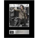 Steven Yeun, Glenn Rhee, signiertes Foto mit Passepartout, The Walking Dead #1, signiertes Geschenk, Fotodruck