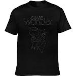 Stevie Wonder Men's Cool Round Neck Cotton Short Sleeve T-Shirt T-Shirts & Hemden(XX-Large)
