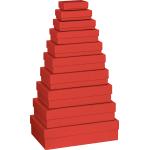 Rote Stewo Papiertüten & Papiertragetaschen aus Papier 10-teilig 
