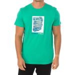 Grüne Kurzärmelige Bikkembergs T-Shirts aus Baumwolle für Herren 