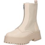 Reduzierte Pastellgrüne Steve Madden Runde Ankle Boots & Klassische Stiefeletten mit Reißverschluss aus Textil für Kinder Übergrößen mit Absatzhöhe bis 3cm 