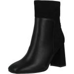 Reduzierte Schwarze About You Ankle Boots & Klassische Stiefeletten aus Textil für Damen Größe 39 mit Absatzhöhe bis 3cm 
