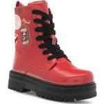 Reduzierte Rote Outdoor Schuhe mit Schnürsenkel für Kinder 