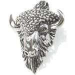 Silberne Maldon Jewellery Stier-Anhänger mit Sternzeichen-Motiv aus Silber für Damen 