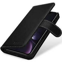 STILGUT Brieftasche-Hülle kompatibel mit iPhone XR