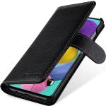 Schwarze StilGut Samsung Galaxy A51 Hüllen Art: Flip Cases 