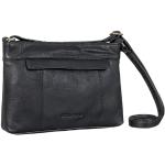 Schwarze Vintage STILORD Kleine Handtaschen aus Glattleder für Damen für Partys 
