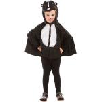 Reduzierte Schwarze Buttinette Umhänge mit Kapuze aus Kunstfell für Kinder Größe 116 