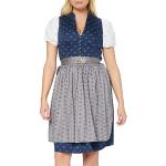 Stockerpoint Damen Dirndl Amalie2 Kleid für besondere Anlässe, dunkelblau-grau, 36