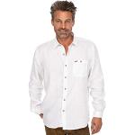 Reduzierte Weiße Stockerpoint Kentkragen Hemden mit Kent-Kragen aus Leinen für Herren Größe M 
