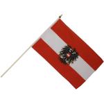 Reduzierte Flaggenfritze Österreich Flaggen & Österreich Fahnen mit Tiermotiv 