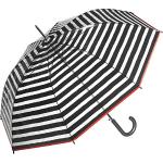 Schwarze Happy Rain Durchsichtige Regenschirme durchsichtig für Damen 